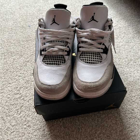 Jordan 4 retro “Military Black”  (PS) size 3y (fits woman 5) - Picture 2 of 3